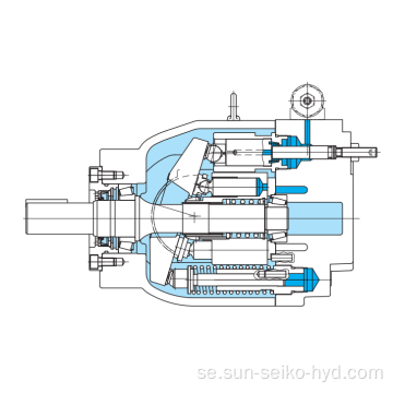 Tokyo Keiki PH56/80/100/130/170-MSYR-10CH-D-10 Series kolvhydraulisk pump